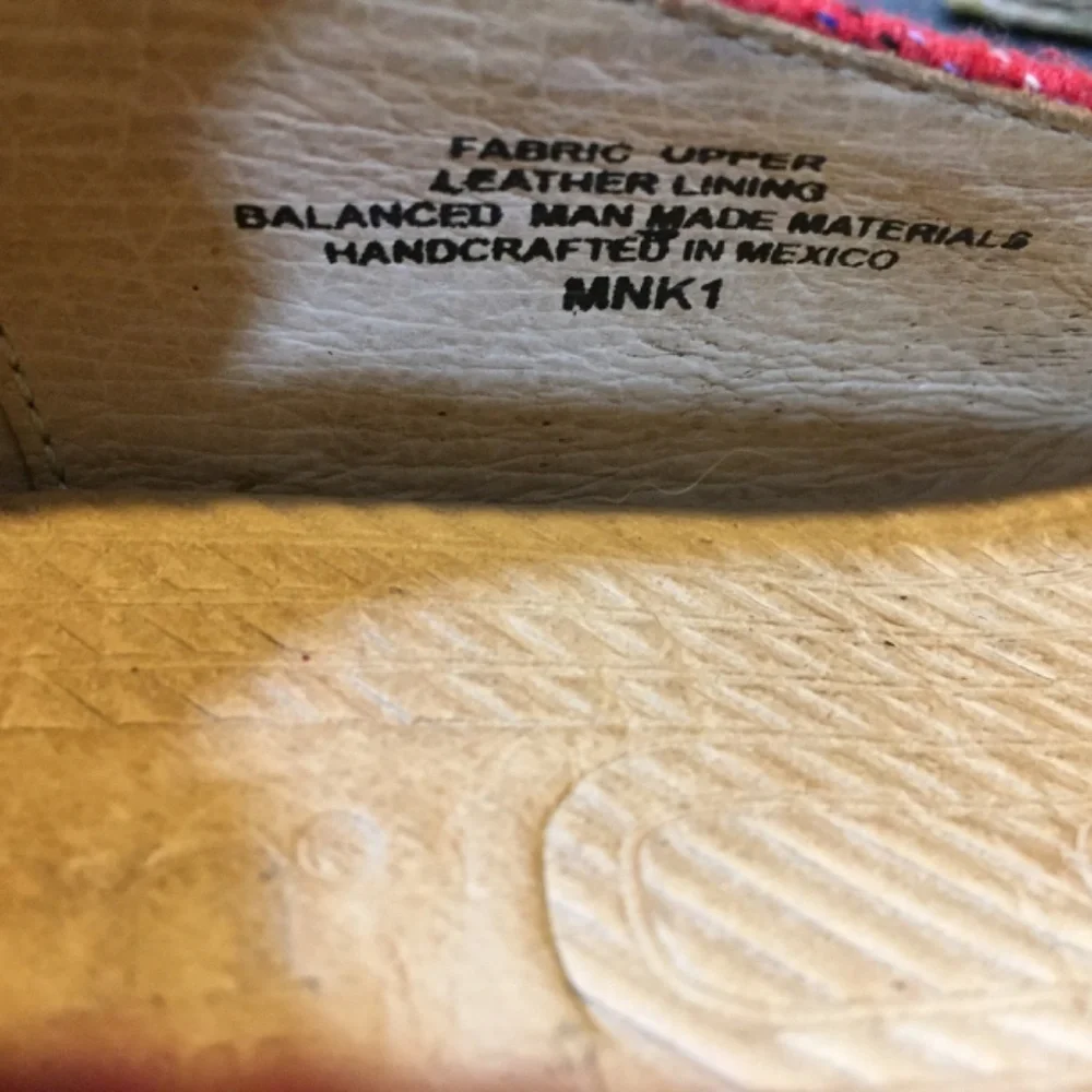 Born Red Espadrille Flats